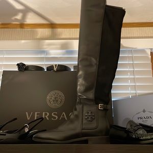 Tory Burch knee length riding boot